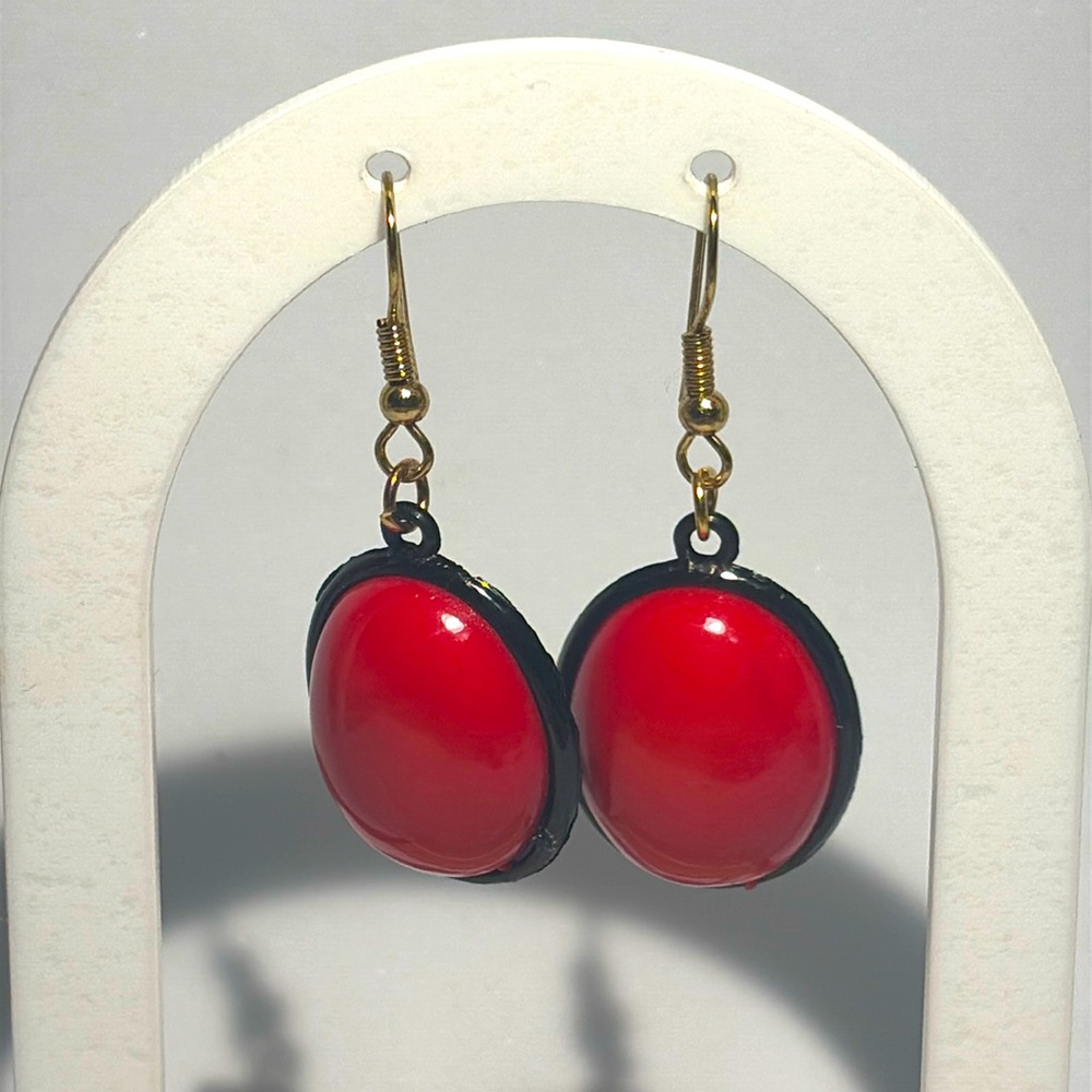 Red earrings ❤️